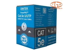 Cáp mạng Dintek CAT.5e UTP 305m (1101-03029) 