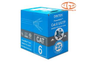 Cáp mạng Dintek CAT6 UTP 24AWG 305m (1101-04311)