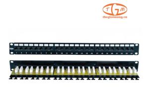 Tray Patch Panel Dintek Cat.6A UTP 24P 1U (1402-05002)