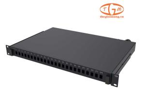 Hộp phối quang ODF rỗng Commscope 24 Fiber 1U, 19 in (760244403)