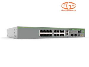 Allied Telesis AT-GS970EMX/20 Layer 3 Switch 16x RJ-45 1G, 2 cổng RJ-45 1/2.5/5/10G + 2x SFP+ Uplink