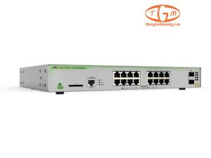 Allied Telesis AT-GS970M/18 Layer 3 Switch 16x RJ-45 1G + 2x SFP Uplink