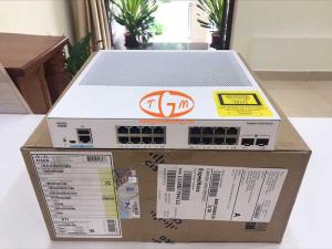 C1000-16T-E-2G-L Cisco Catalyst 1000 16 Ports GE, 2x1G SFP, 36Gbps, External Power