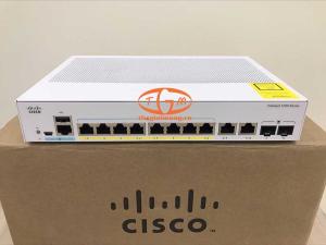 C1000-8P-2G-L Cisco Catalyst 1000 8 Ports GE PoE+ 67W, 2x SFP/RJ45 Combo, 20Gbps