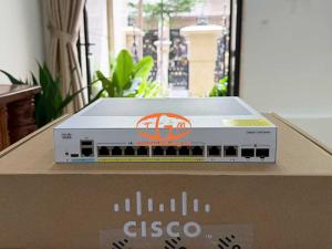 C1300-8FP-2G Cisco Catalyst 1300 with 8 Port GE PoE+ 120W, 2x1G RJ45/SFP, 20Gbps