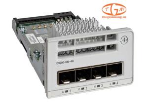 C9200-NM-4G=	Catalyst 9200 4 x 1GE Network Module, spare