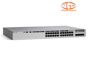 C9200L-24P-4G-M Catalyst 9200L 24-port PoE+ 4x1G uplink Switch, Meraki Advanced or Enterprise
