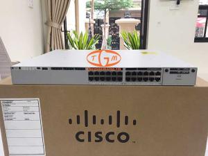 C9300-24P-E Catalyst 9300 Switch L3, 24 Port PoE+, Modular uplink, Network Essentials