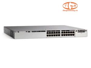 C9300-24P-M Catalyst 9300 24-port 1G copper with modular uplinks, PoE+, Meraki Advanced or Enterprise