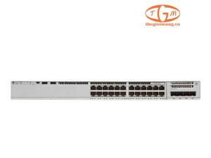 C9300-24U-A-UL Catalyst 9300 24-port 1G copper with modular uplinks, UPOE, Network Advantage