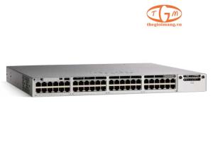 C9300-48H-E Catalyst 9300 48-port 1G copper with modular uplinks, UPOE+, Network Essentials