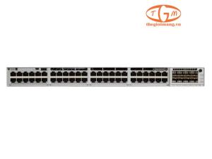 C9300-48UB-E Catalyst 9300 higher scale 48-port 1G copper with modular uplinks, UPOE, Network Essentials