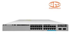 C9300L-24UXG-2Q-E Catalyst 9300L 8x 10G/mGig + 16x 1GbE, 2x 40G QSFP uplinks, UPOE, NE