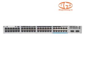 C9300L-48UXG-2Q-E Catalyst 9300 12x 10G/mGig + 36x 1GbE, 2x 40G QSFP, UPOE, Network Essentials