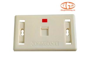 Mặt nạ Faceplate 1 port Commscope (272368-1)