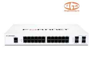 FS-124F FortiSwitch 24 Ports GE RJ45, 4 Ports 10G SFP+ 
