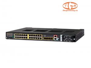 IE-4010-4S24P Cisco IE4010 with 24GE Copper PoE+ ports and 4GE SFP uplink ports