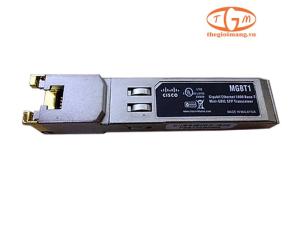 Cisco MGBT1 Module Gigabit Ethernet 1000 Base-T Mini-GBIC SFP Transceiver