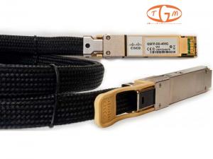 QDD-2Q200-CU2.5M= Cisco QSFP-DD 2x 200GBASE-CR4 Passive Breakout Copper Cable, 2.5 meters