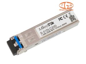 S-31DLC20D Module Quang MikroTik 1310nm SMF 20km