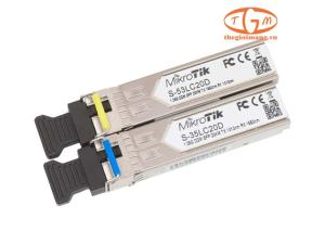  S-3553LC20D Module Mikrotik Two SFP (1.25G) module kit, 20Km, single mode